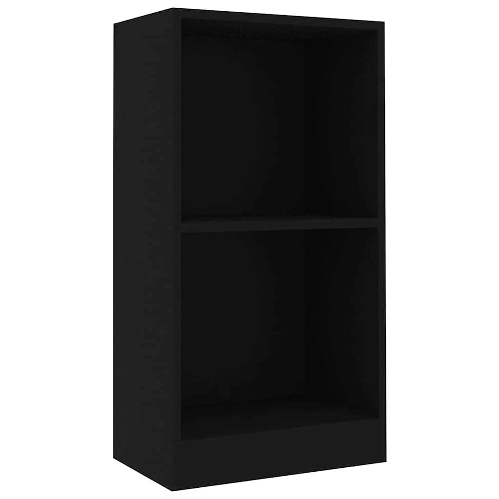 Libreria Nera 40x24x75 cm in Legno Multistrato | homemem39