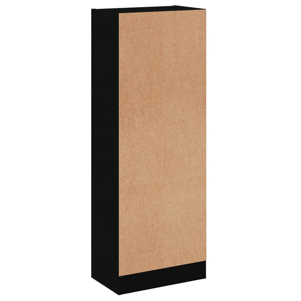 Libreria a 3 Ripiani Nera 40x24x109 cm in Legno Multistrato - homemem39