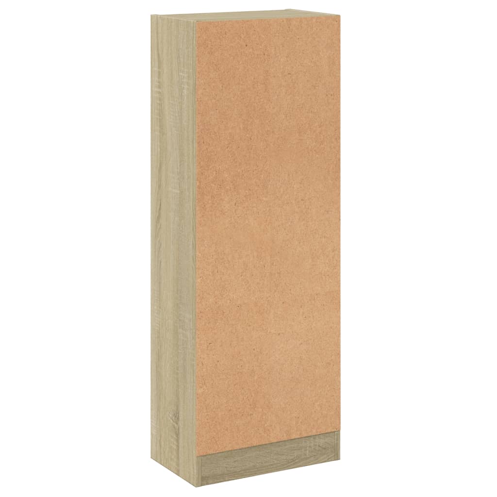 Libreria 3 Ripiani Rovere Sonoma 40x24x109 cm Legno Multistrato