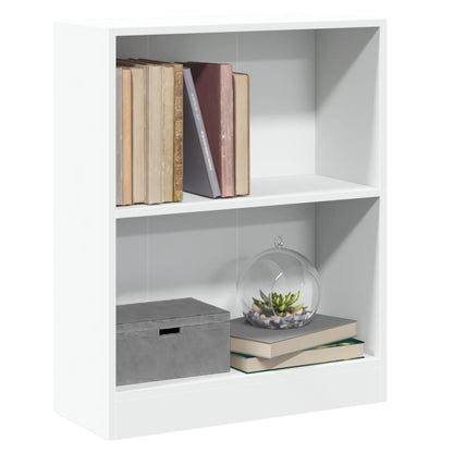 Libreria Bianca 60x24x76 cm in Legno Multistrato