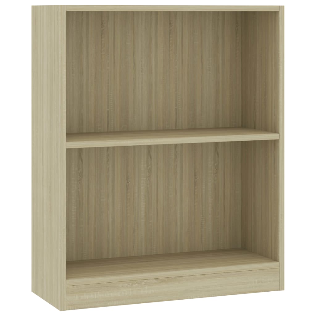 Libreria Rovere Sonoma 60x24x76 cm in Legno Multistrato - homemem39