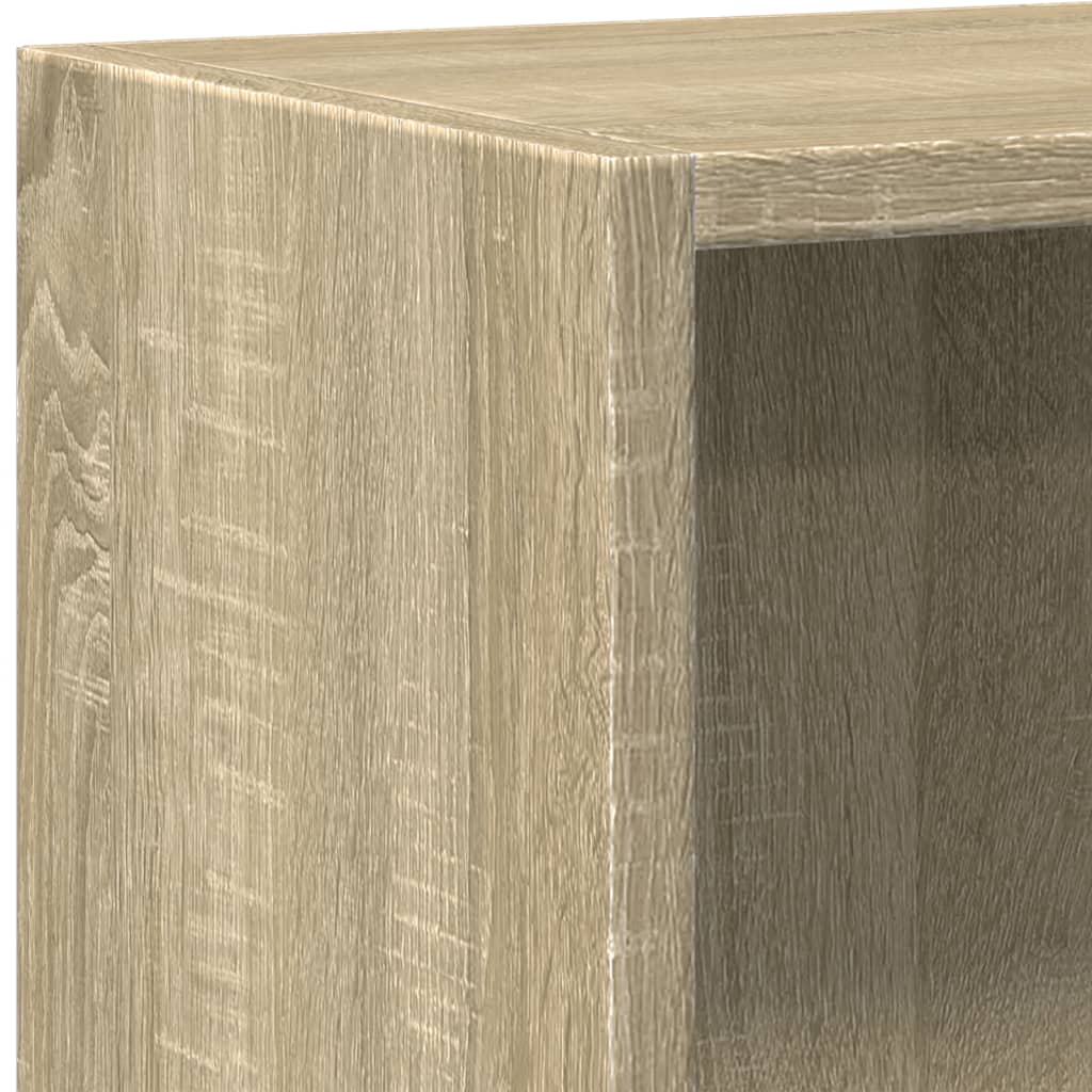 Libreria Rovere Sonoma 60x24x76 cm in Legno Multistrato - homemem39