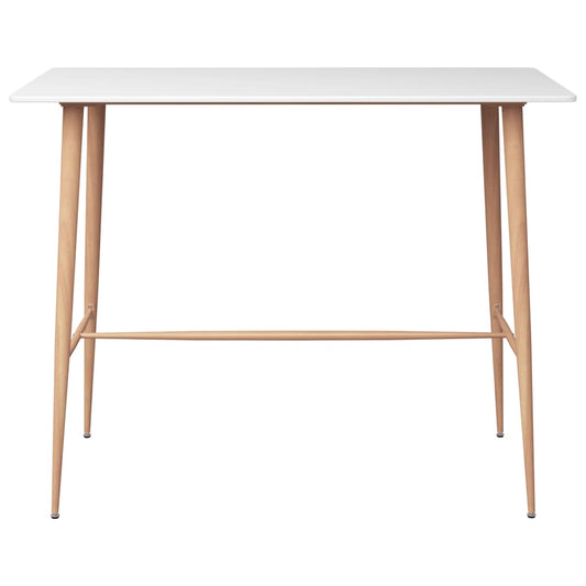 Tavolo da Bar Bianco 120x60x105 cm | homemem39