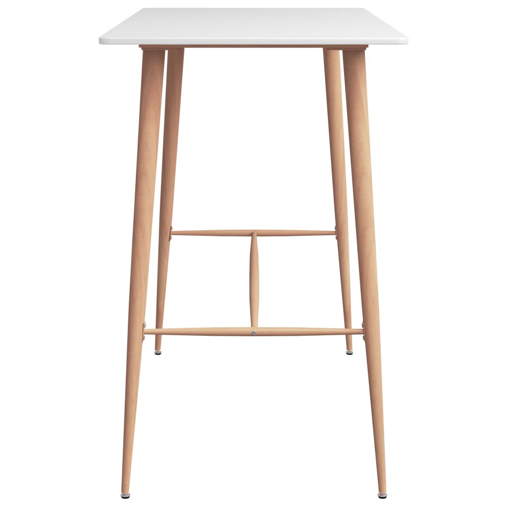 Tavolo da Bar Bianco 120x60x105 cm | homemem39