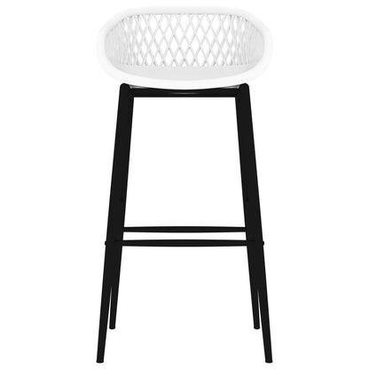 Sgabelli da Bar 2 pz Bianchi - homemem39