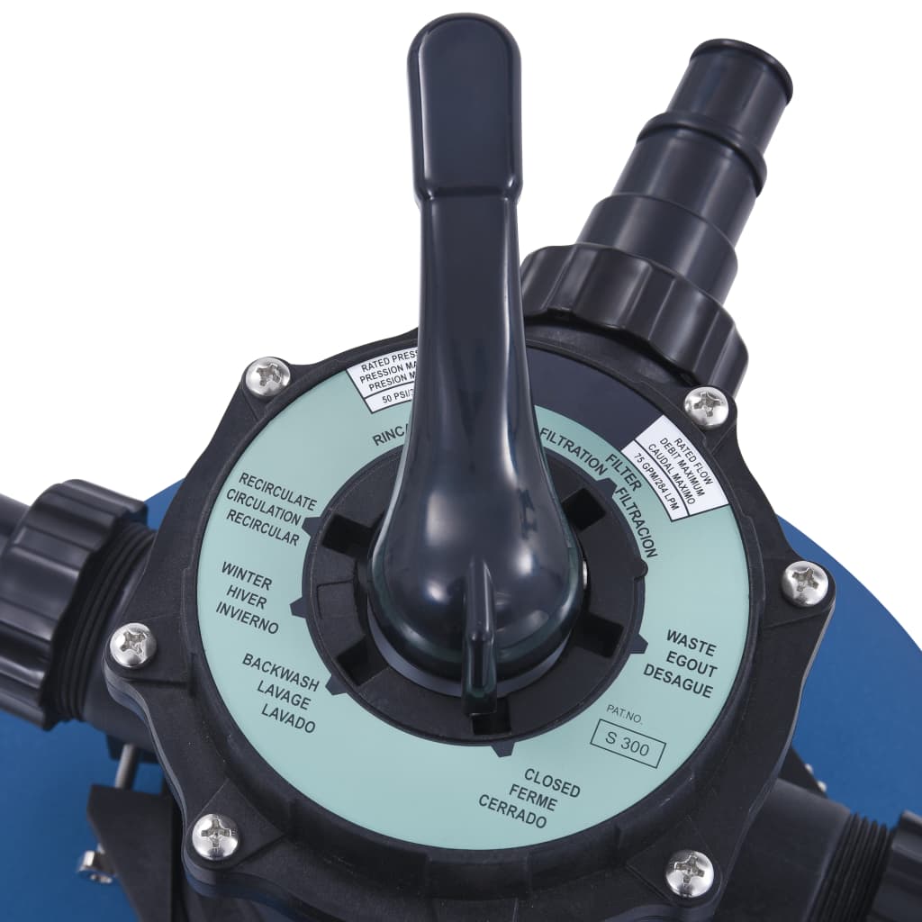 Pompa con Filtro a Sabbia con Timer 530 W 10980 L/h | homemem39
