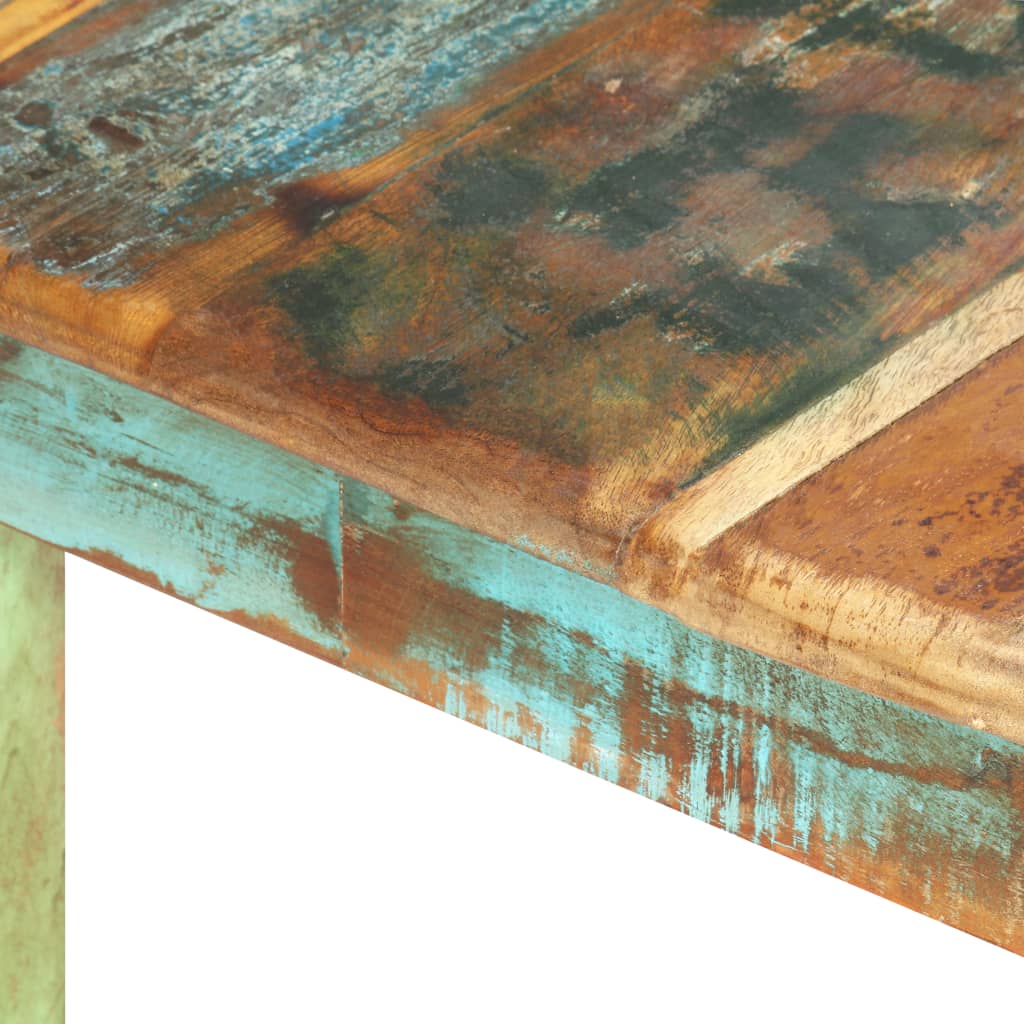 Tavolo da Pranzo in Legno Massello di Recupero 140x70x76 cm | homemem39