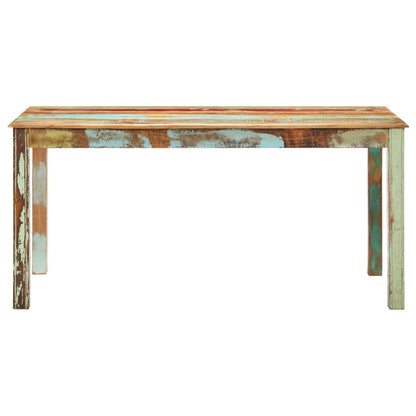 Tavolo da Pranzo in Legno Massello di Recupero 160x80x76 cm | homemem39