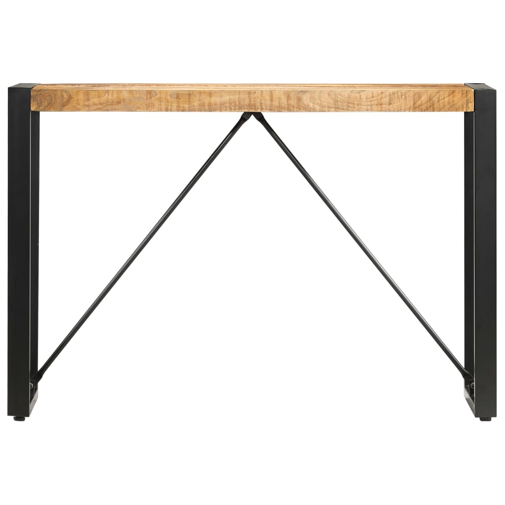 Tavolo Consolle 110x35x76 cm in Legno Massello di Mango - homemem39