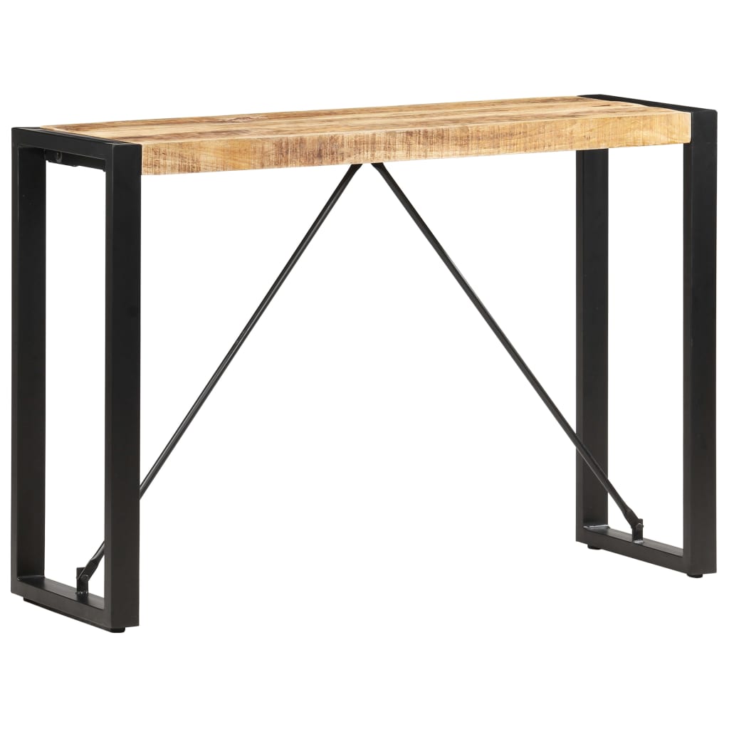 Tavolo Consolle 110x35x76 cm in Legno Massello di Mango - homemem39