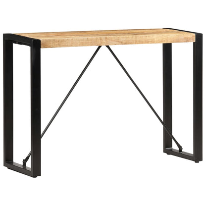 Tavolo Consolle 110x35x76 cm in Legno Massello di Mango - homemem39