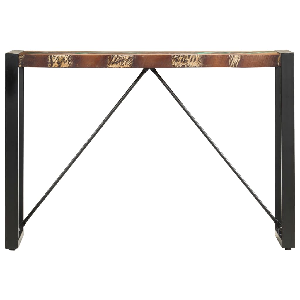 Tavolo Consolle 110x35x76 cm in Legno Massello di Recupero | homemem39