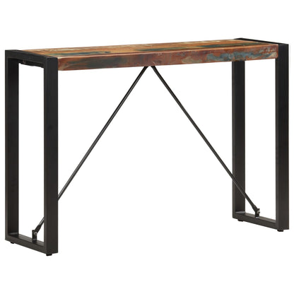 Tavolo Consolle 110x35x76 cm in Legno Massello di Recupero | homemem39