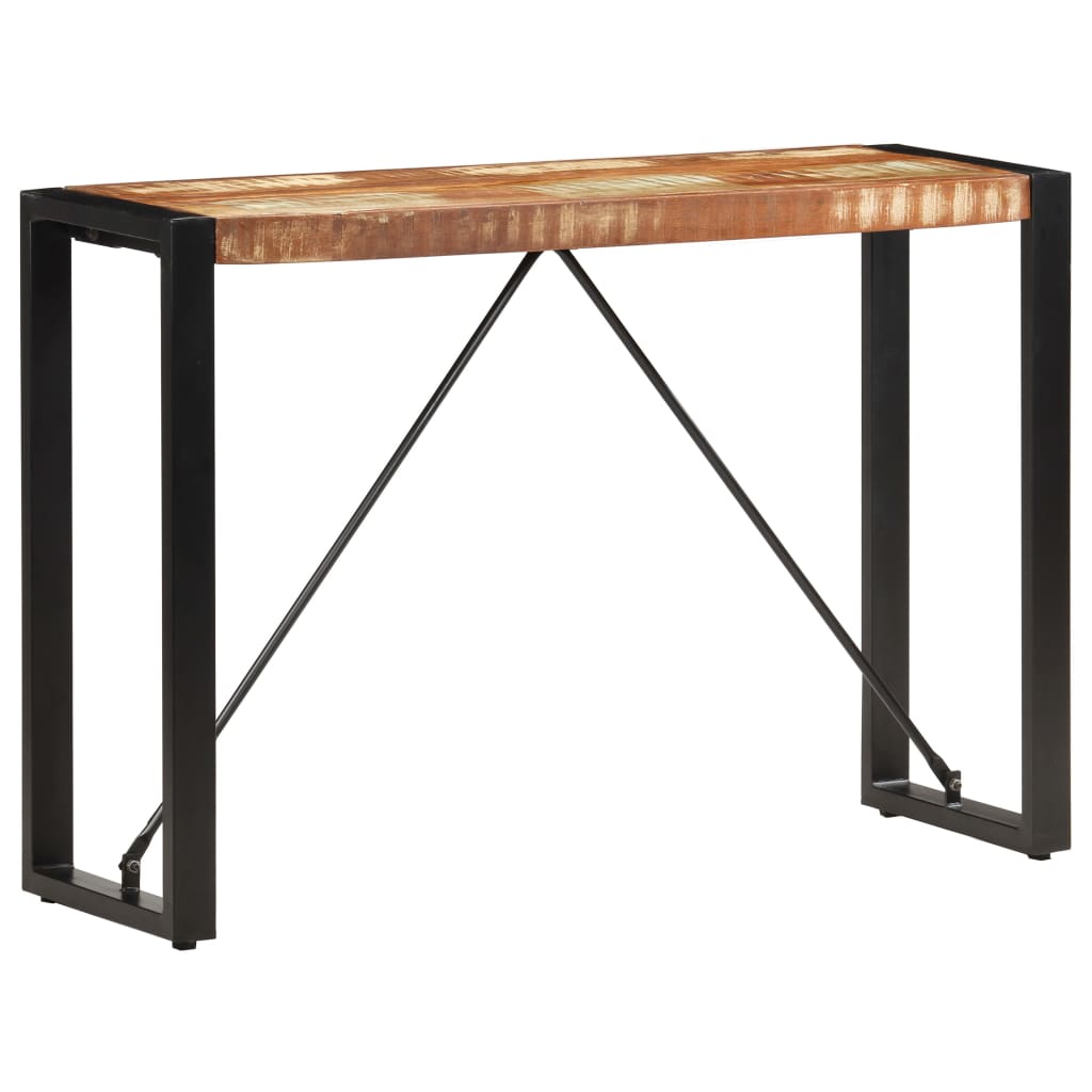 Tavolo Consolle 110x35x76 cm in Legno Massello di Recupero | homemem39