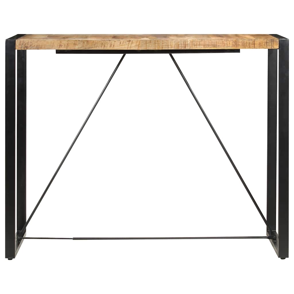 Tavolo da Bar 140x70x110cm in Legno Massello di Mango