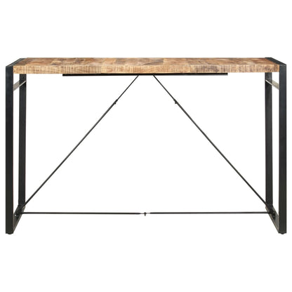 Tavolo da Bar 180x90x110cm in Legno Massello di Mango | homemem39