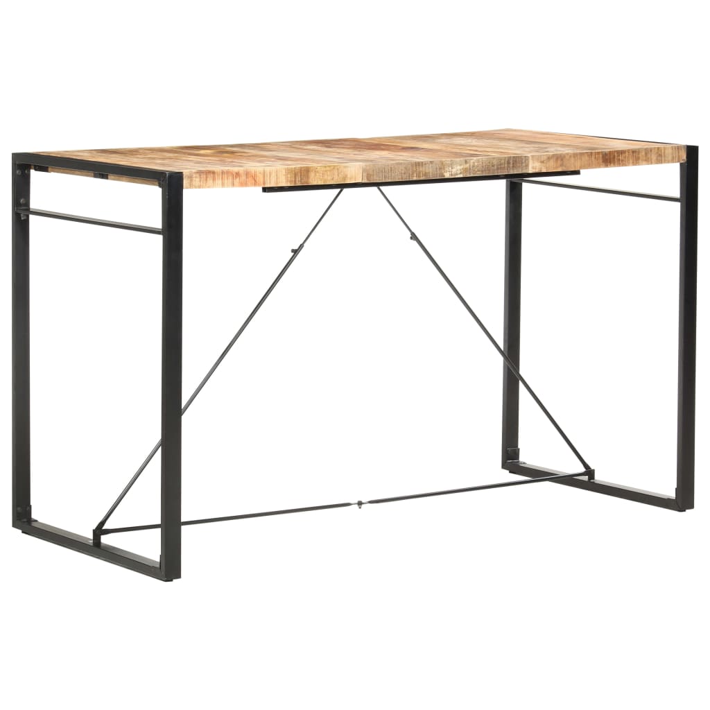 Tavolo da Bar 180x90x110cm in Legno Massello di Mango | homemem39