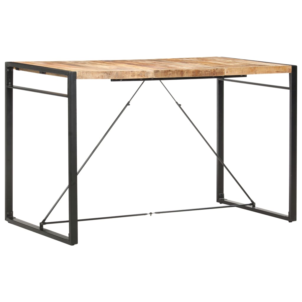 Tavolo da Bar 180x90x110cm in Legno Massello di Mango | homemem39