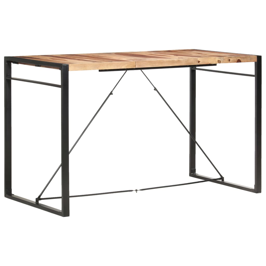 Tavolo da Bar 180x90x110cm in Legno Massello di Acacia | homemem39