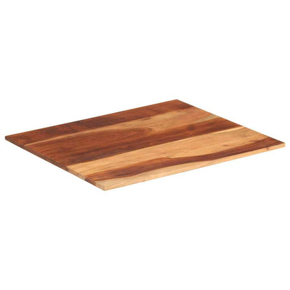 Piano Tavolo in Legno Massello di Acacia 15-16 mm 60x70 cm