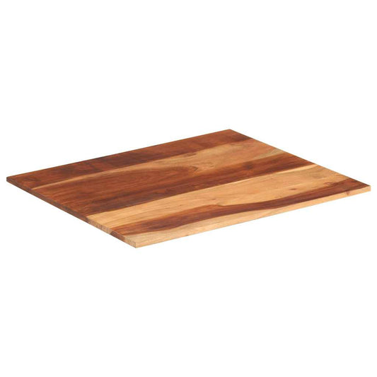 Piano Tavolo in Legno Massello di Acacia 15-16 mm 60x70 cm