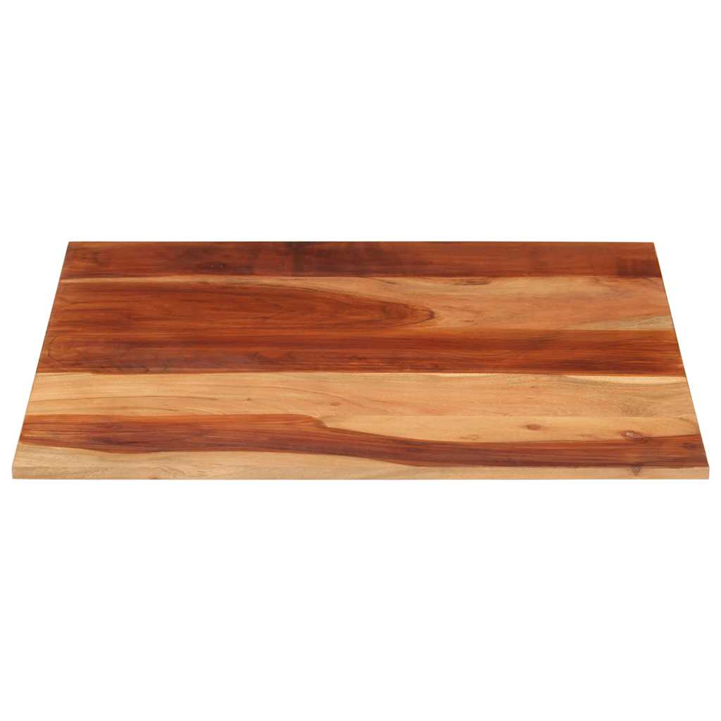 Piano Tavolo in Legno Massello di Acacia 15-16 mm 60x70 cm