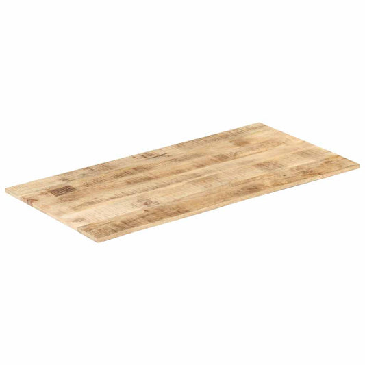 Piano Tavolo in Legno Massello di Mango 15-16 mm 100x60 cm | homemem39