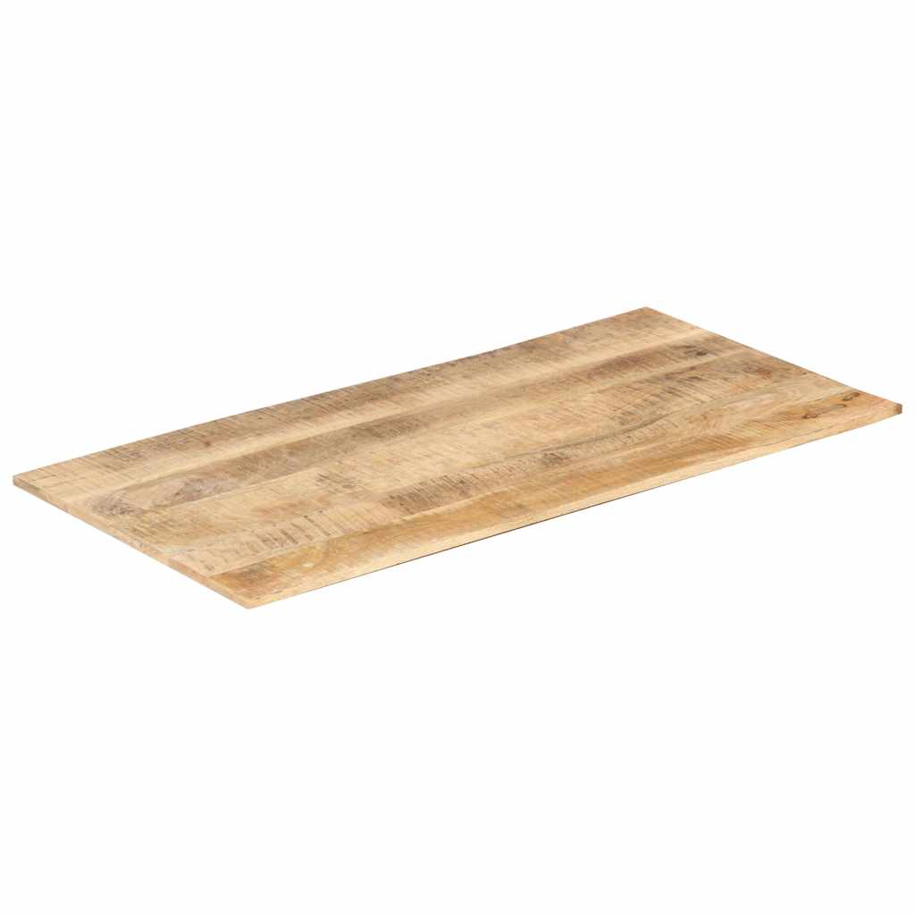 Piano Tavolo in Legno Massello di Mango 15-16 mm 100x60 cm | homemem39