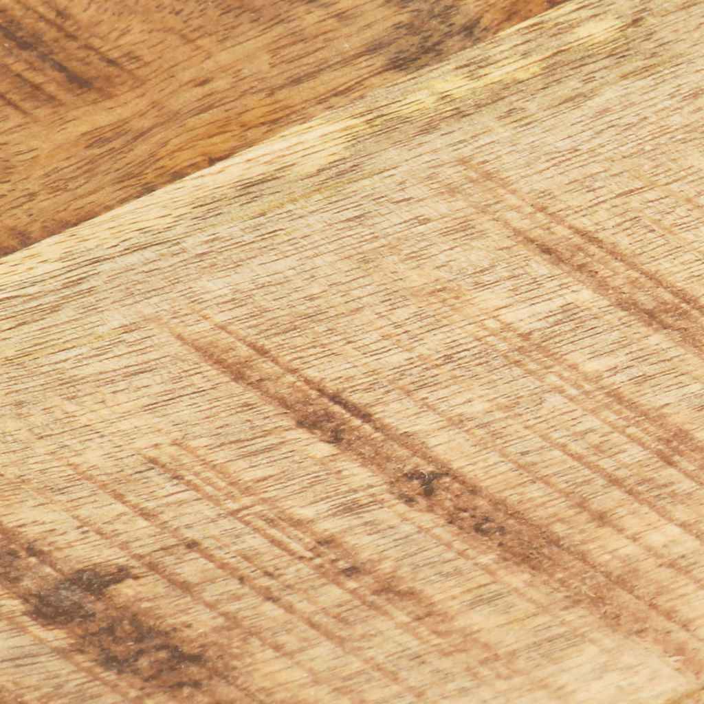 Piano Tavolo in Legno Massello di Mango 25-27 mm 60x60 cm | homemem39