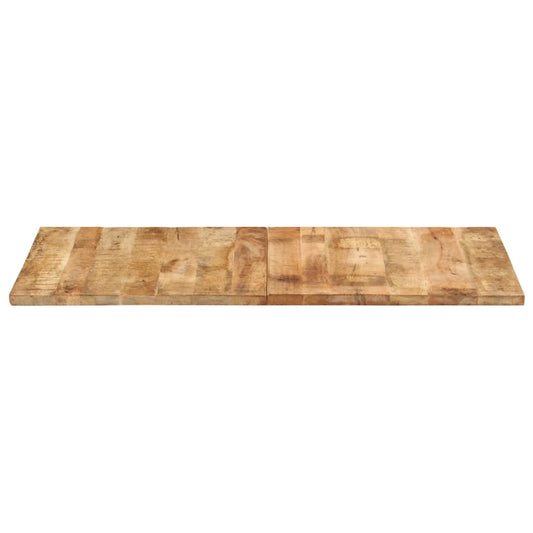 Piano Tavolo in Legno Massello Mango 25-27 mm 120x60 cm