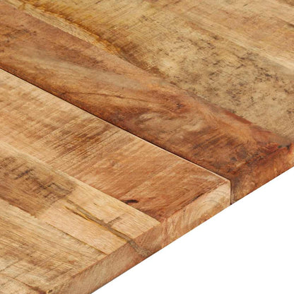 Piano Tavolo in Legno Massello Mango 25-27 mm 120x60 cm | homemem39