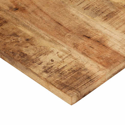 Piano Tavolo in Legno Massello Mango 25-27 mm 120x60 cm | homemem39