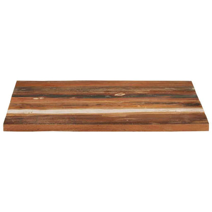 Piano Tavolo Quadrato 70x70 cm 25-27 mm in Legno di Recupero | homemem39