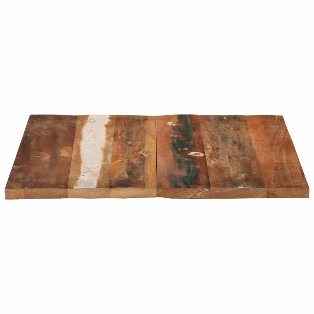 Piano Tavolo Quadrato 70x70 cm 25-27 mm in Legno di Recupero | homemem39