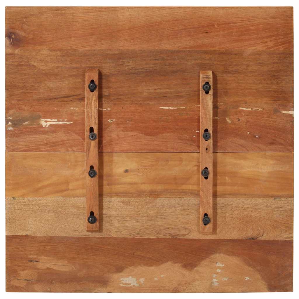 Piano Tavolo Quadrato 70x70 cm 25-27 mm in Legno di Recupero | homemem39
