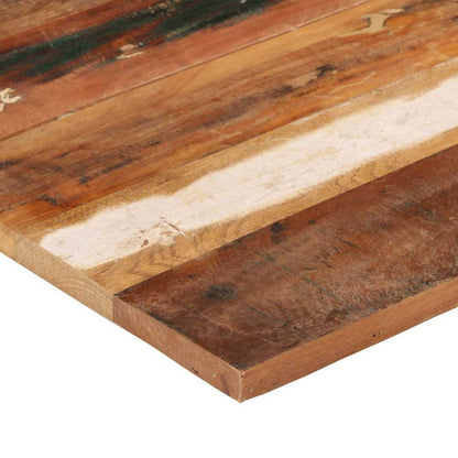 Piano Tavolo Quadrato 70x70 cm 25-27 mm in Legno di Recupero | homemem39