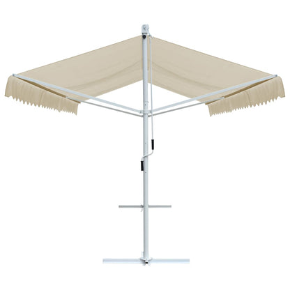 Tenda Parasole con Piedistallo 600x300 cm Crema | homemem39