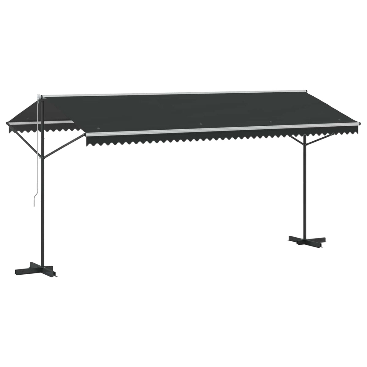 Tenda Parasole con Piedistallo 500x300 cm Antracite
