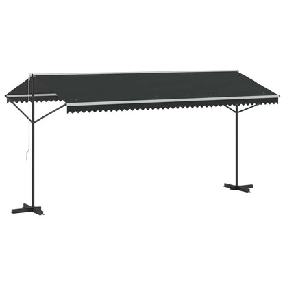 Tenda Parasole con Piedistallo 500x300 cm Antracite