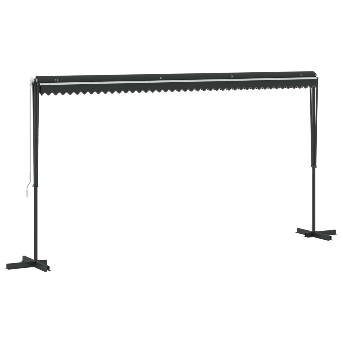 Tenda Parasole con Piedistallo 500x300 cm Antracite