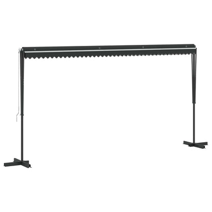 Tenda Parasole con Piedistallo 500x300 cm Antracite