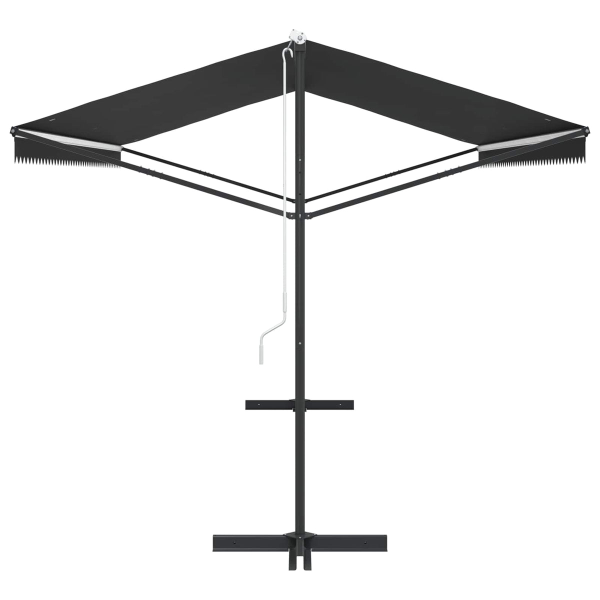 Tenda Parasole con Piedistallo 500x300 cm Antracite