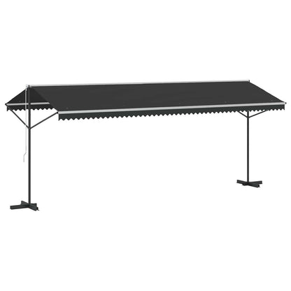 Tenda Parasole con Piedistallo 600x300 cm Antracite