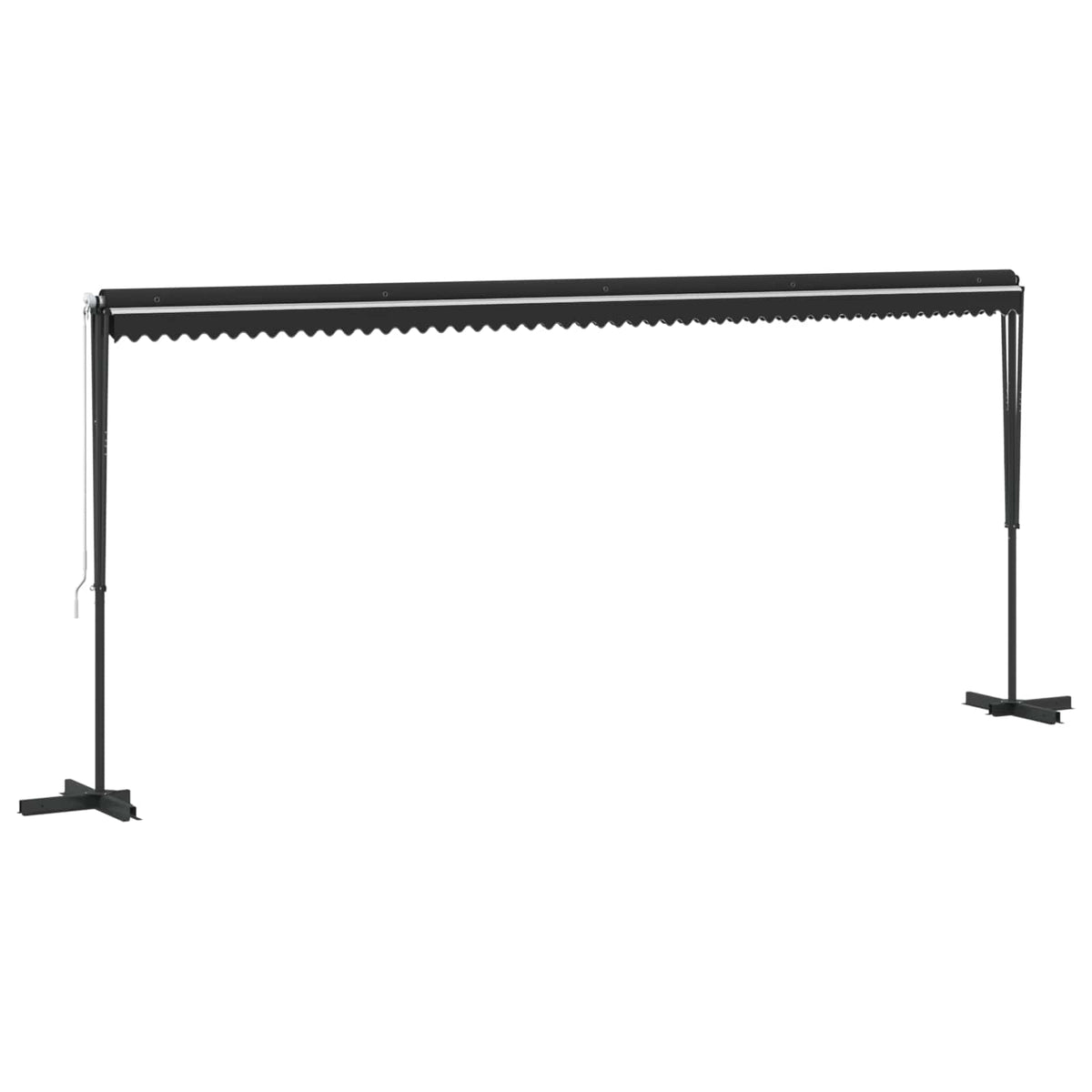 Tenda Parasole con Piedistallo 600x300 cm Antracite
