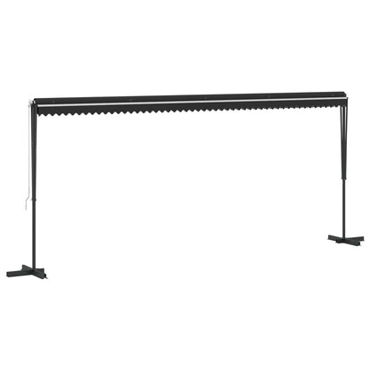 Tenda Parasole con Piedistallo 600x300 cm Antracite