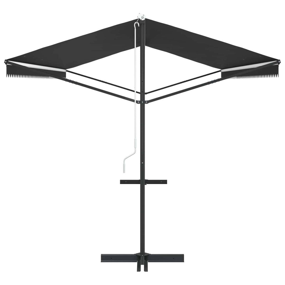 Tenda Parasole con Piedistallo 600x300 cm Antracite