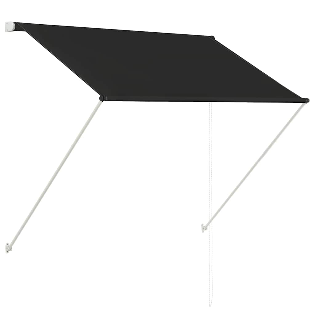 Tenda da Sole Retrattile 100x150 cm Antracite - homemem39