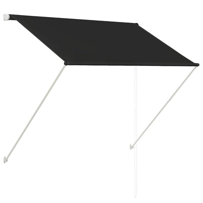 Tenda da Sole Retrattile 100x150 cm Antracite - homemem39