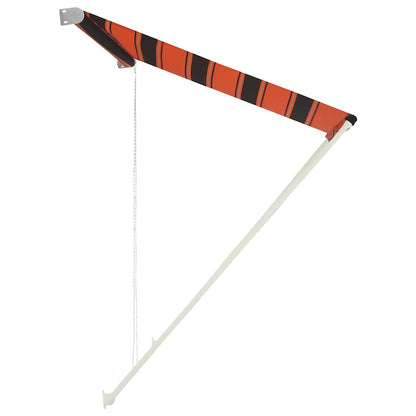 Tenda da Sole Retrattile 250x150 cm Arancione e Marrone | homemem39