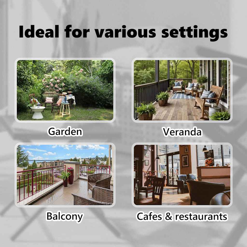 Tenda a Rullo per Esterni 120x270 cm Antracite - homemem39